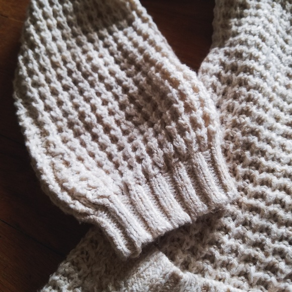 SOLD! Charmed Gathering"-Waffle Knit Cardigan - Picture 5 of 6